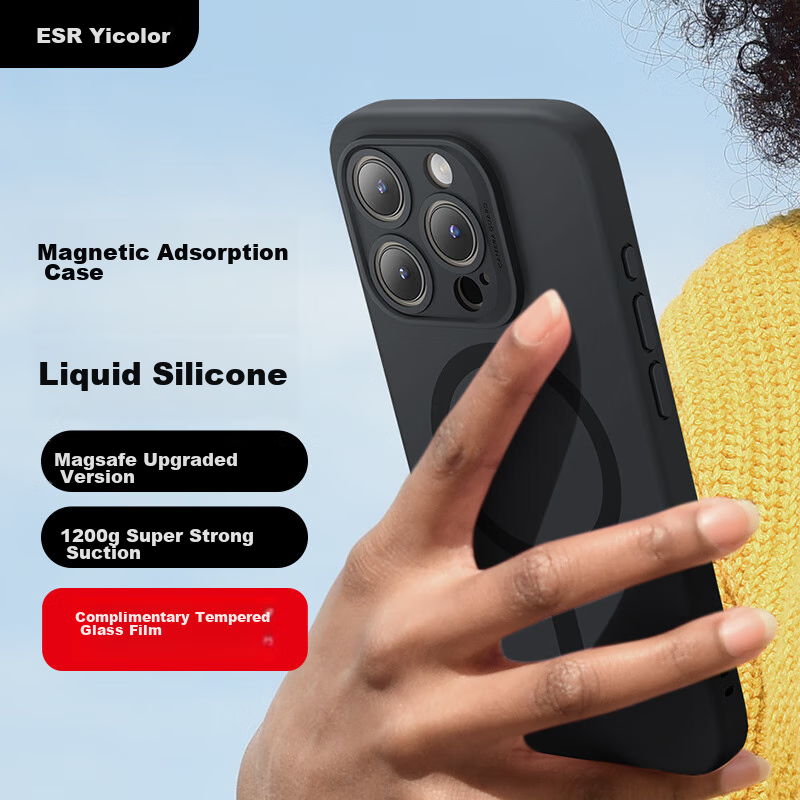 ESR Liquid Silicone Case for iPhone 15 Pro Max