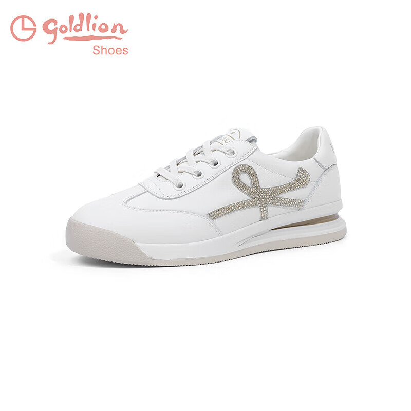 Goldlion Women's Casual Round Toe Sneakers