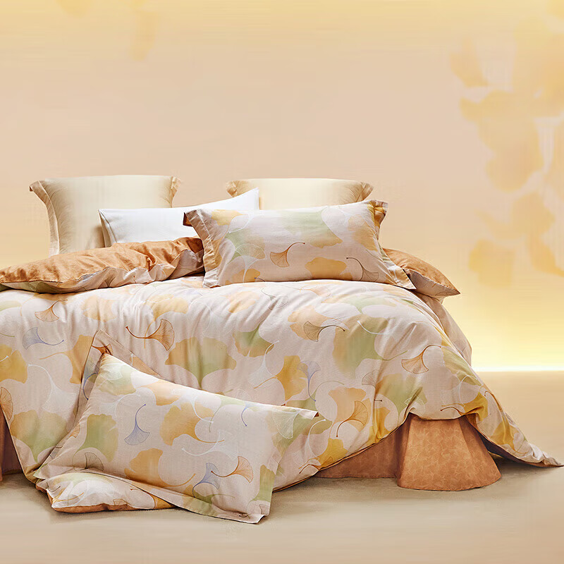LOVO 60S Combed Cotton Satin Weave Fitted Sheet Set