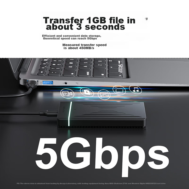 Acasis USB3.0 2.5-Inch Hard Drive Enclosure