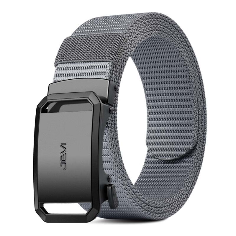 JEVI Men's Canvas Automatic Buckle Belt