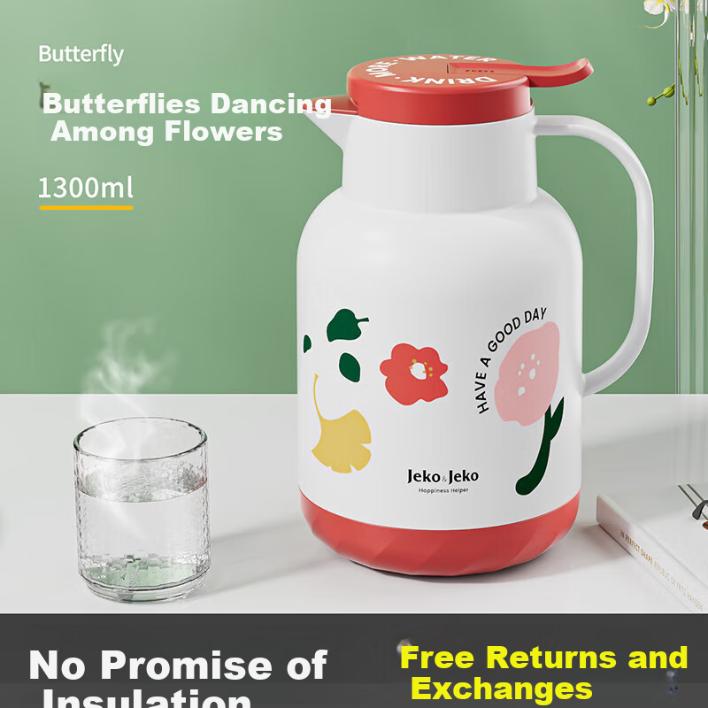 JEKO&JEKO Insulated Flask - Emerald Green