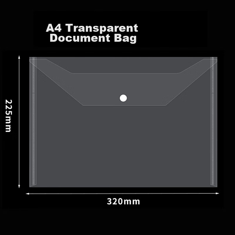 Bailiwen H2232-18 Transparent A4 Document Folders