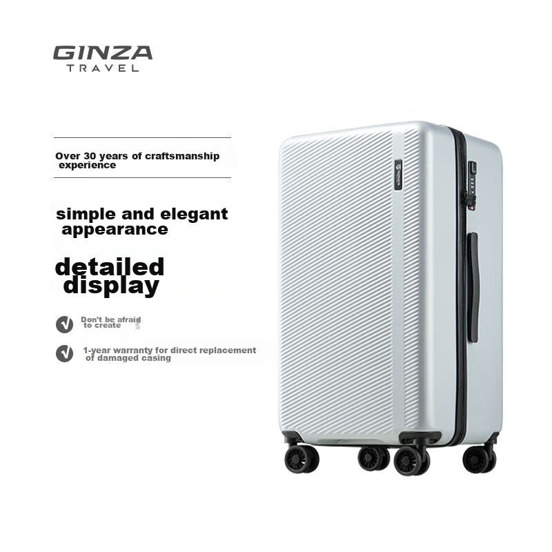 Yinzuo Large Carry-On Luggage with Password Lock