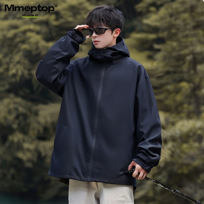 MMOPTOP Black Knight Jacket - Functional Outdoor Jacket