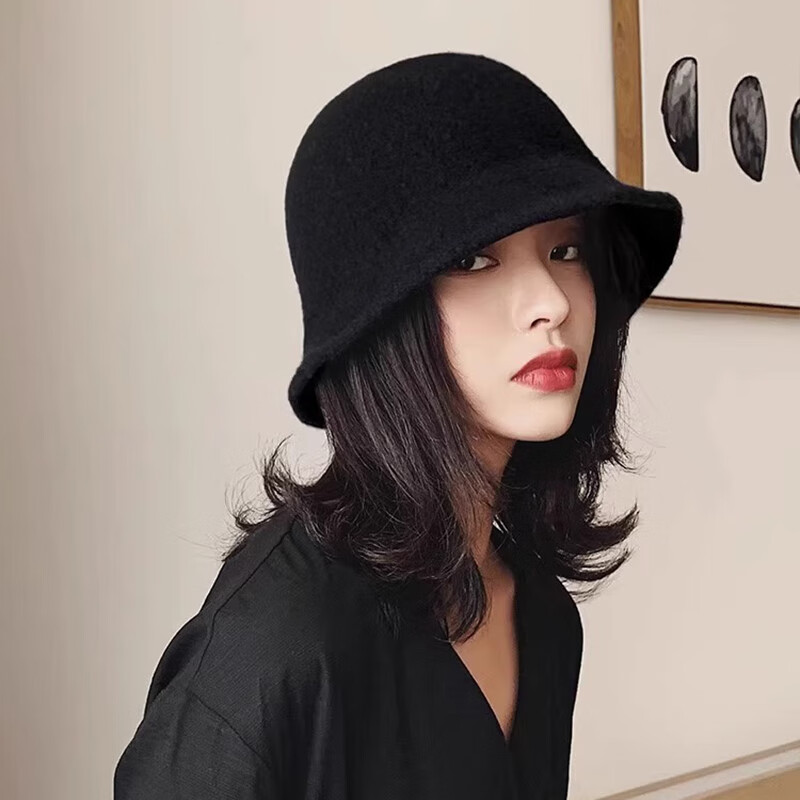 MISSION UV Wool Warm Fisherman Hat for Women