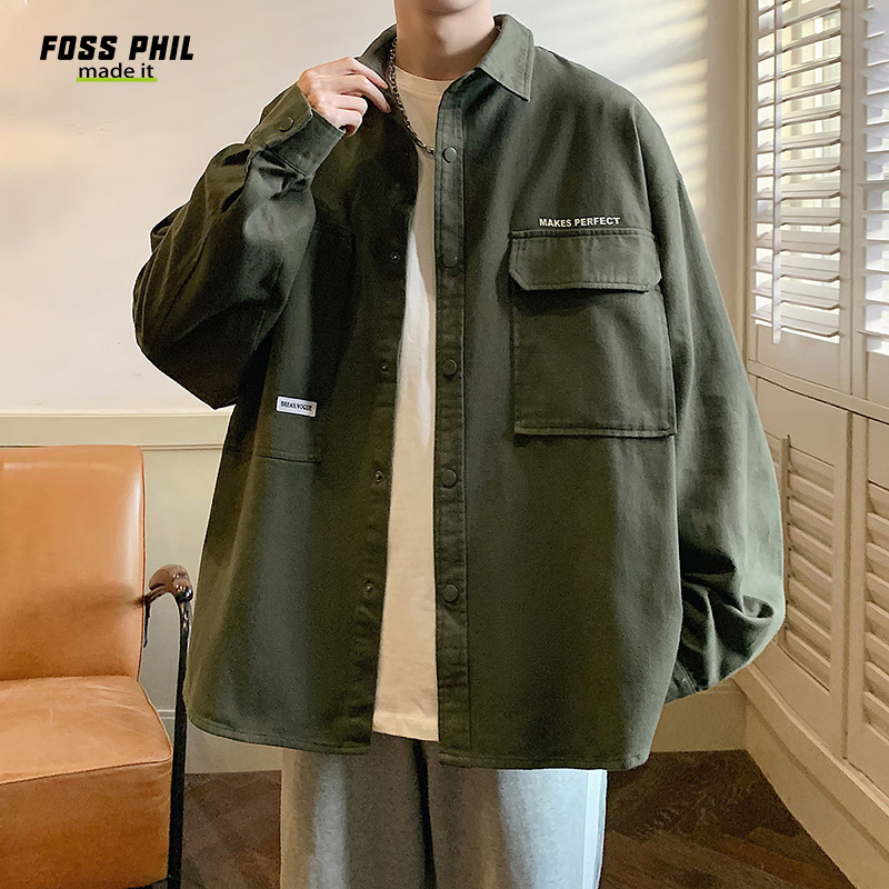 Foss Phil American-Style Casual Workwear Jacket