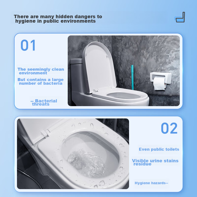 NOLANSEND Disposable Toilet Seat Covers - Thickened Version, 30 Pieces