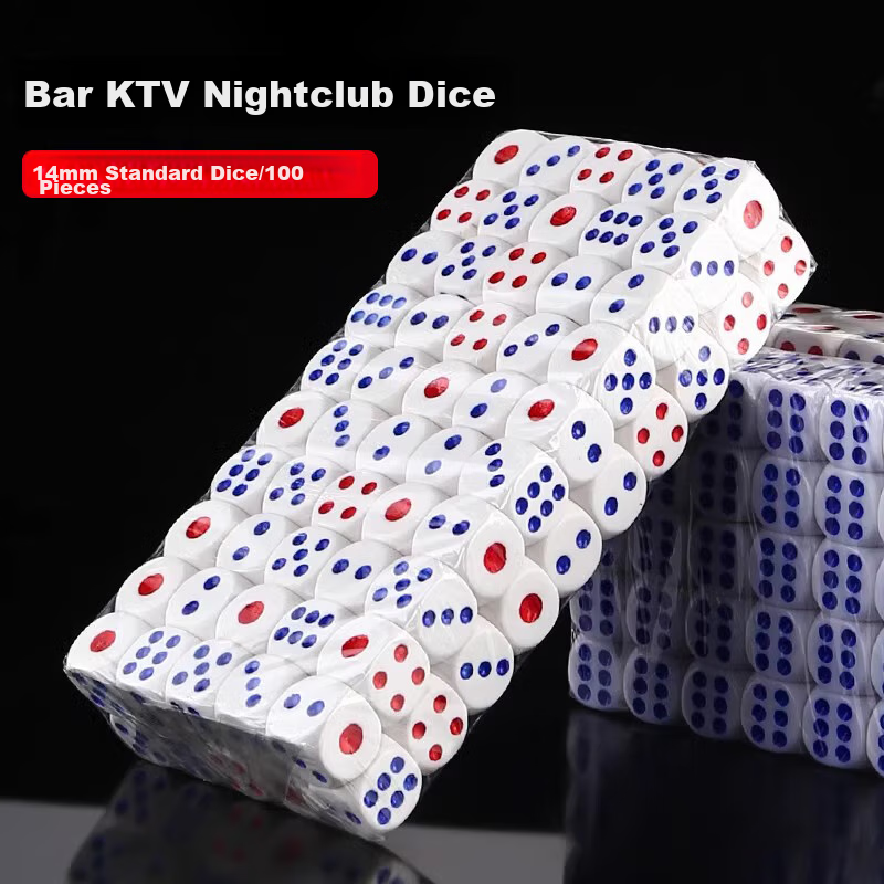 Zihu 14mm Large Dice Set for Mahjong and Entertainment