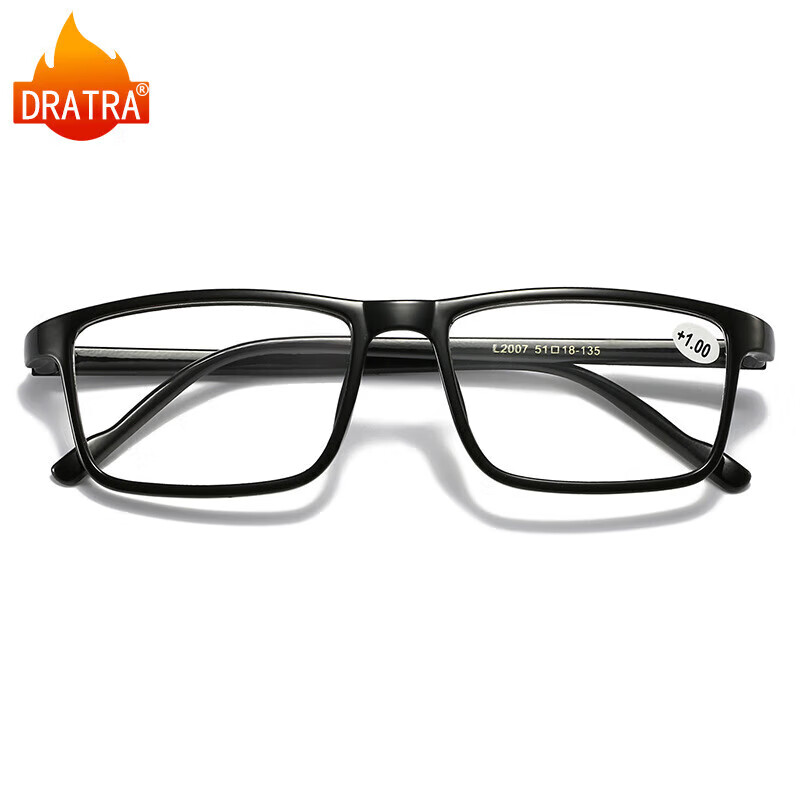 DRATRA Clear Reading Glasses - Classic Square Frame
