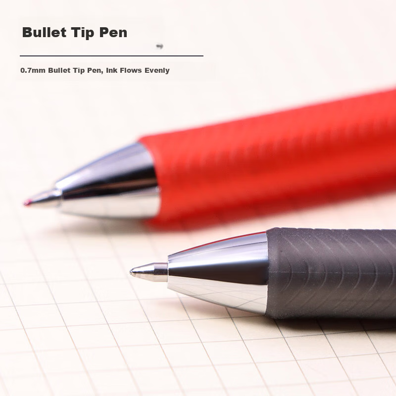 Pentel BL77 Retractable Gel Pen Blue 12-Pack