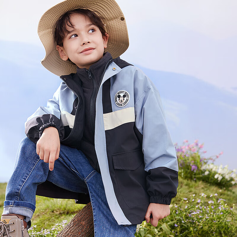 Disney Kids Windbreaker Jacket - Stylish Autumn Coat for Boys