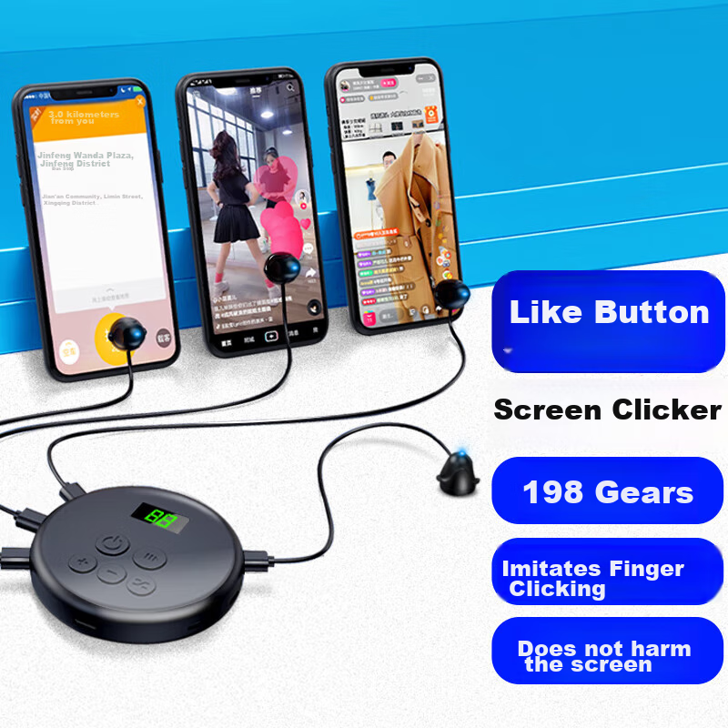 Masentek CY Thumbs-Up Head - Fast Clicker for Mobile Screens