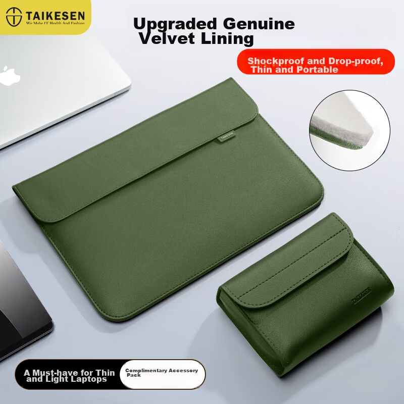 Taikesen MacBook 15" Laptop Sleeve with Shockproof Liner
