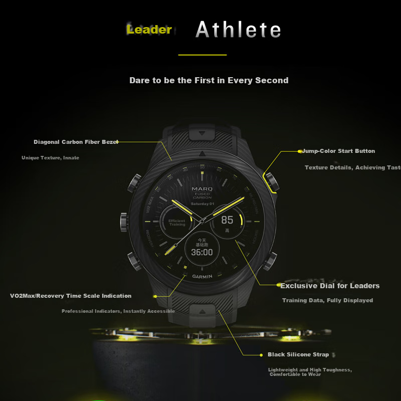 GARMIN MARQ2 Athlete Gen 2 Carbon Fiber Smartwatch