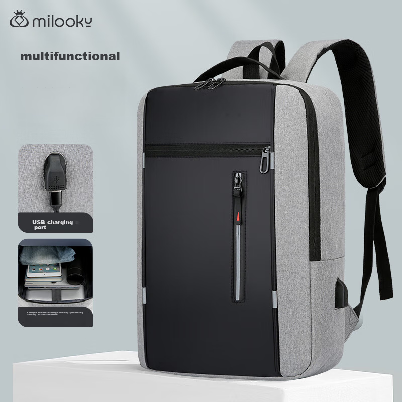 Milooky 16 Inch Laptop Backpack for Business Travel