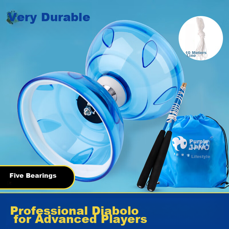 Zihu Diabolo Five-Bearing Double-Headed