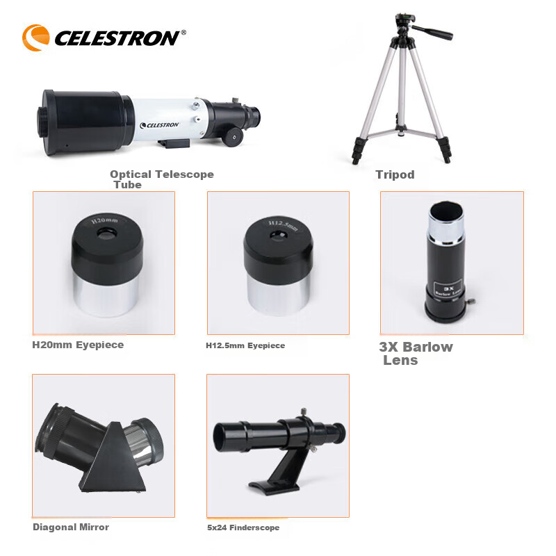 Celestron StarQuest 70mm Professional Stargazing Telescope for Kids