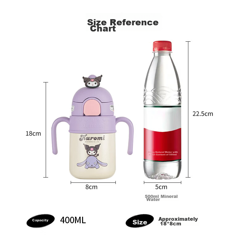 BEDDYBEAR Insulated Cup - Big Eared Dog 400ml