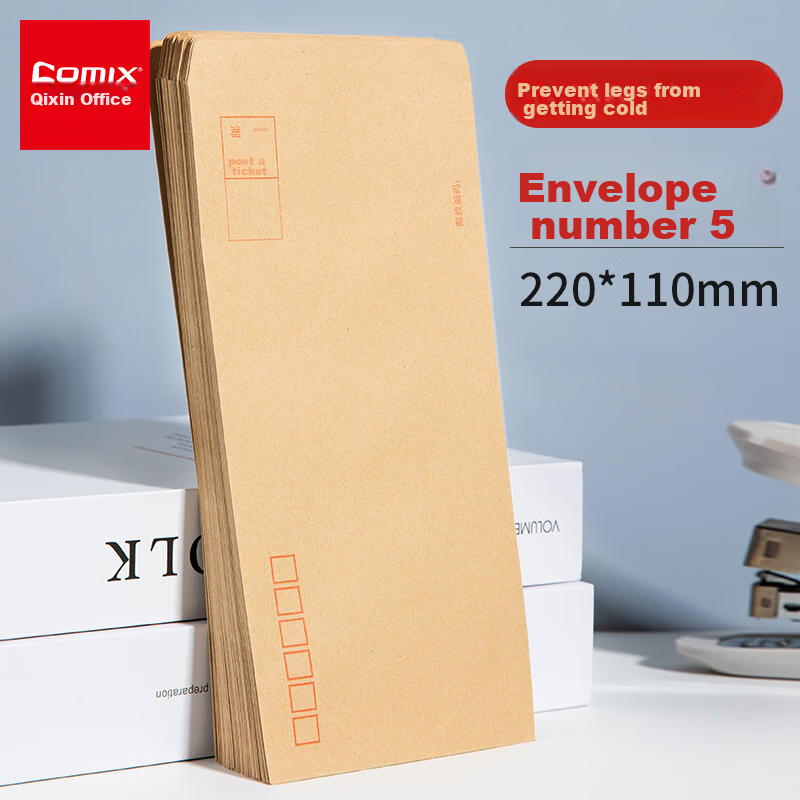 COMIX No. 5 Kraft Paper Envelope