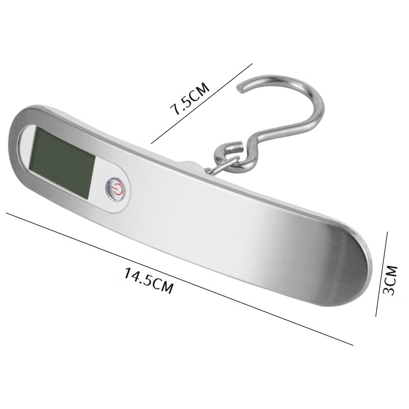 Baijie Handheld Electronic Scale, 0.05kg-50kg Portable Spring Scale