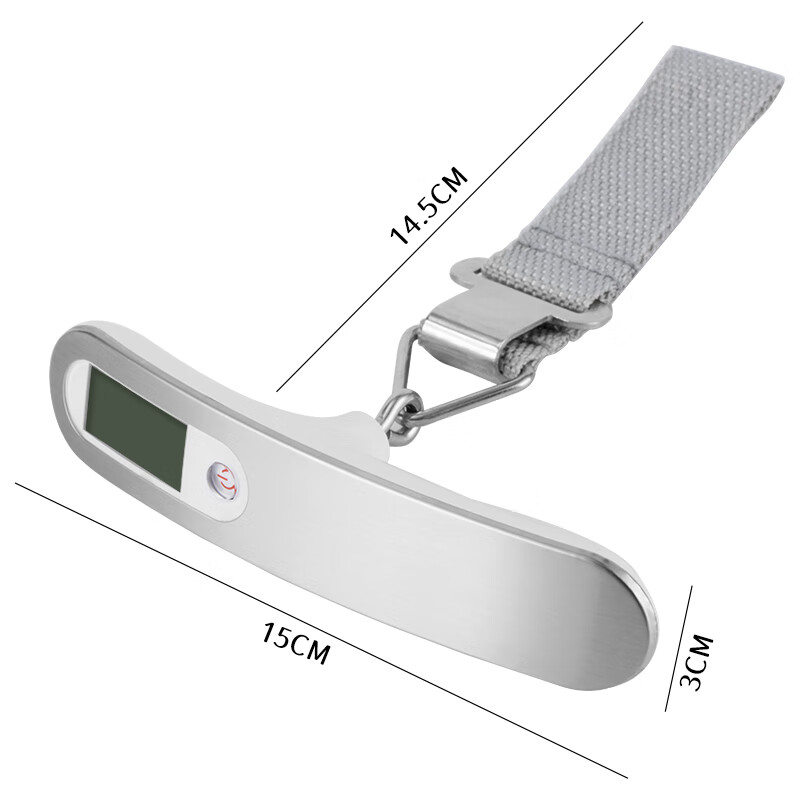 Baijie Handheld Electronic Scale, 0.05kg-50kg Portable Spring Scale