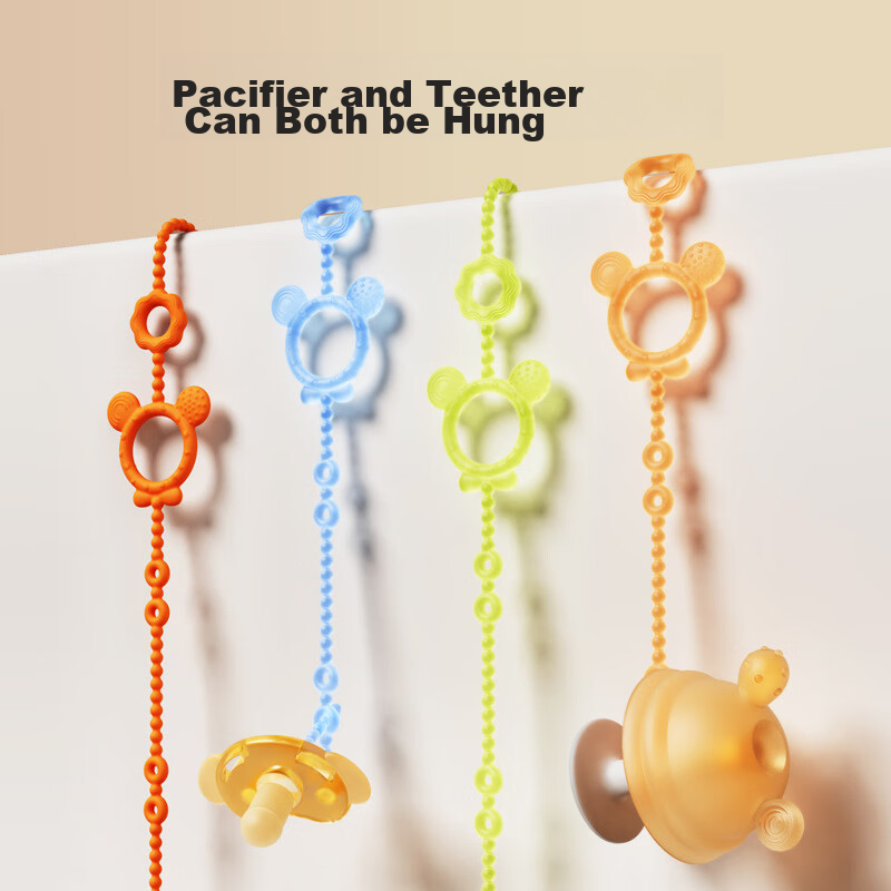 DOCTOR MA Baby Teether with Anti-Drop Chain