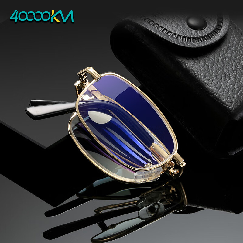 40000KM Anti-Blue Light Reading Glasses 300 Degrees