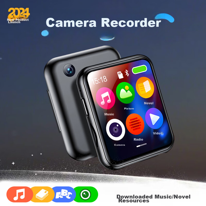 BENJIE R1 Bluetooth MP3 Player with Camera