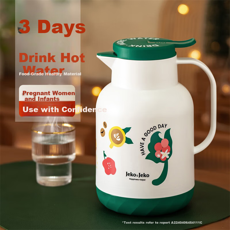 JEKO&JEKO Insulated Flask - Emerald Green