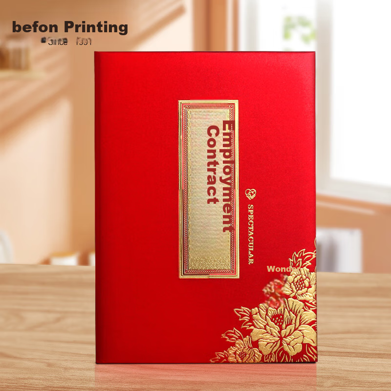 Befon A4 High-Quality Honor Appointment Book Cover