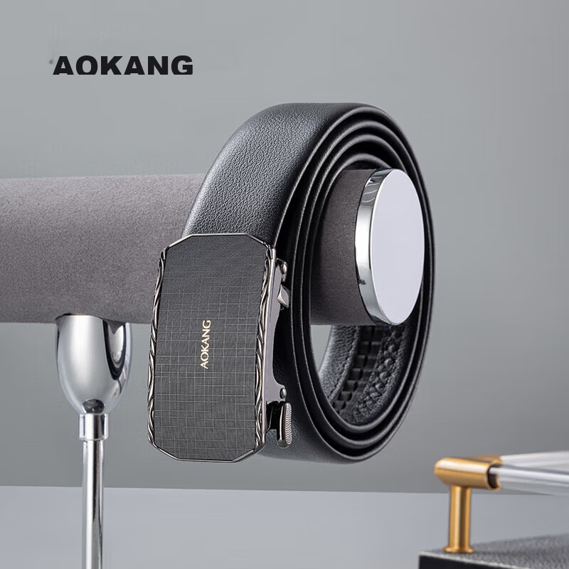 Aokang Men's Automatic Buckle Business Belt