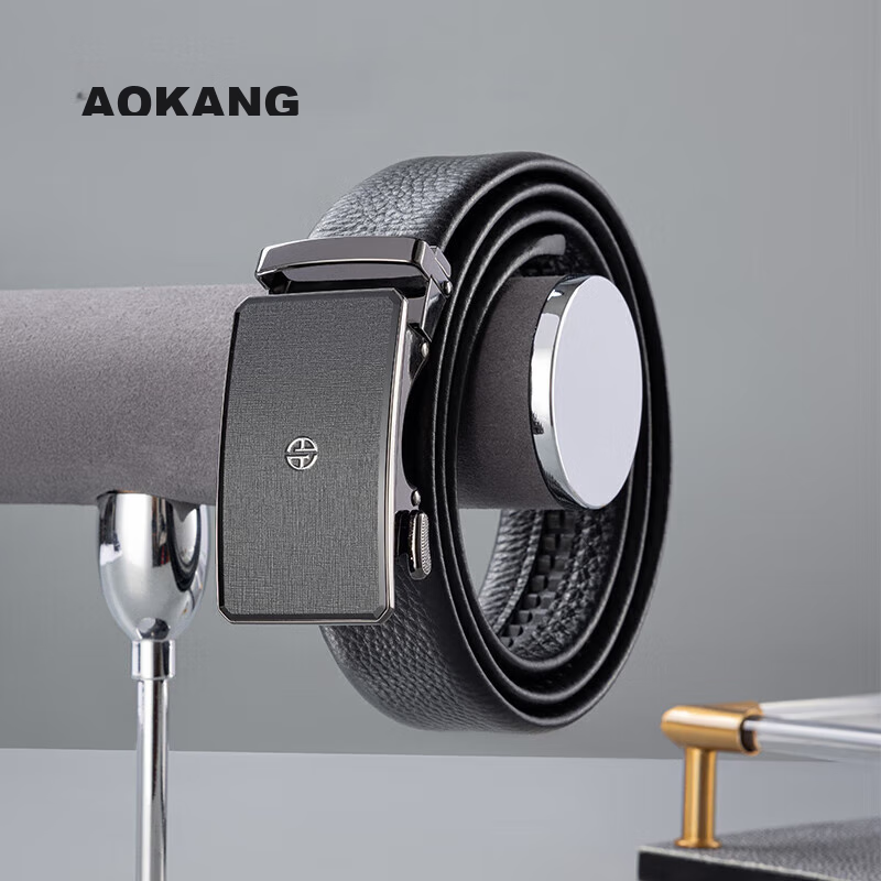 Aokang Men's Genuine Leather Business Belt
