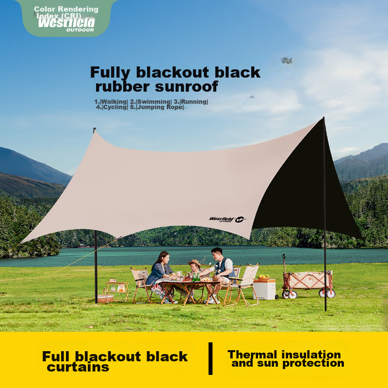 Westfieldoutdoor Myfei Black Tarp Tent