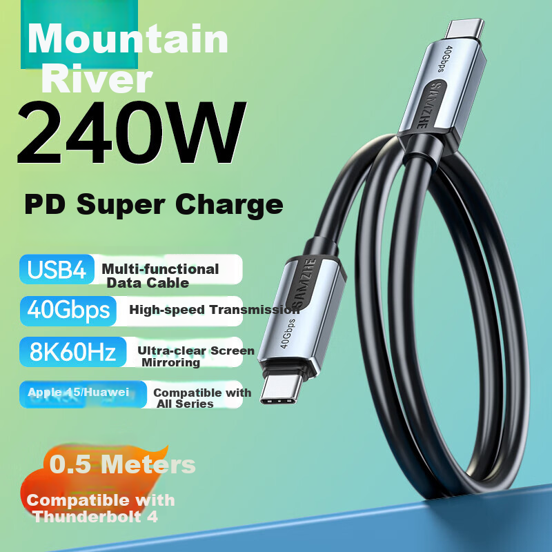SAMZHE USB4 Data Cable