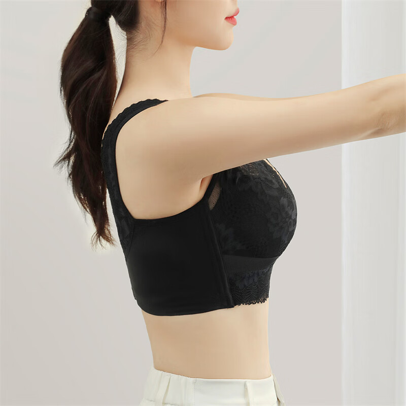 FENTENGCARE Wide-Strap Push-Up Wireless Bra