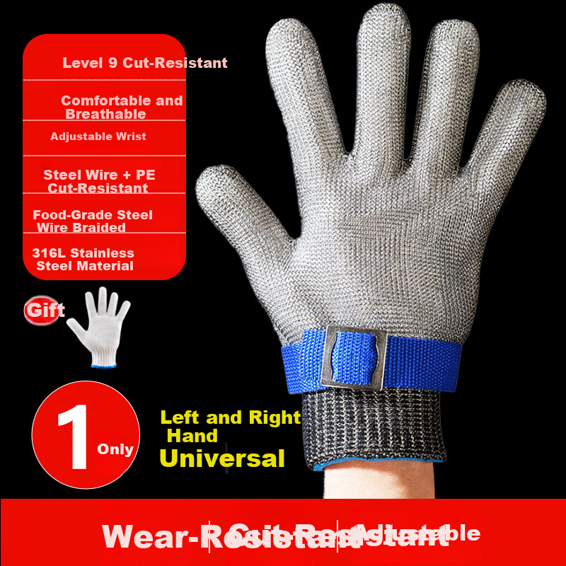 ams Cut-Resistant Gloves for Fishing and Kitchen Use