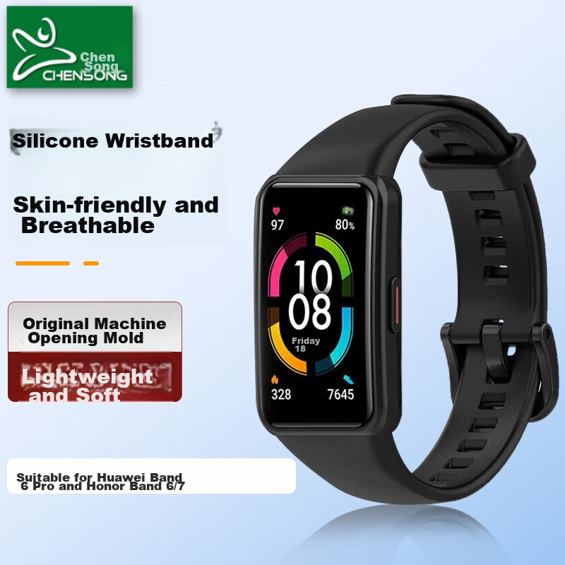 CHENSONG Smart Bracelet Strap for Huawei Band 6/8 and Honor Band 6/7