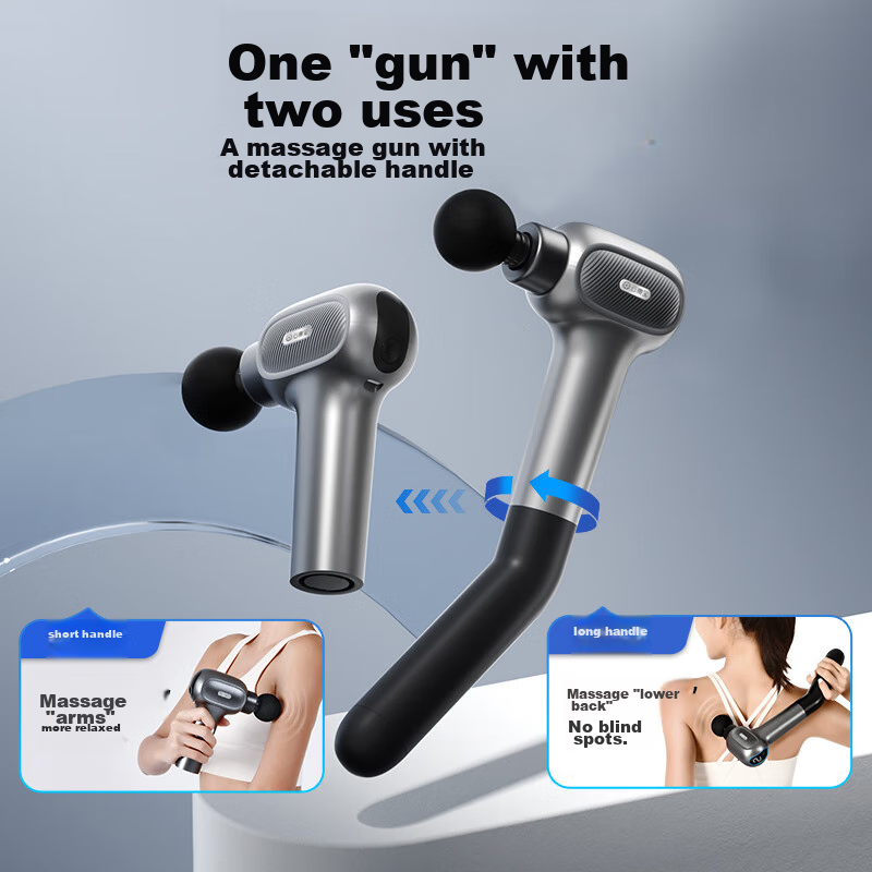 Yolanda Detachable Fascia Gun with Heat Therapy