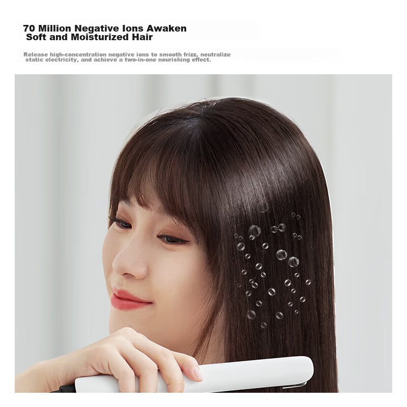 AKiracosme Aijila Cold Air Curved Curling Iron