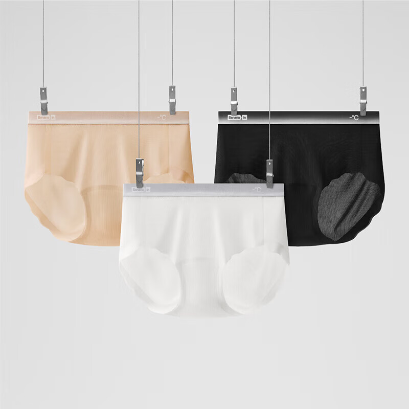 Bananain Women's Breathable Cotton Crotch Panties