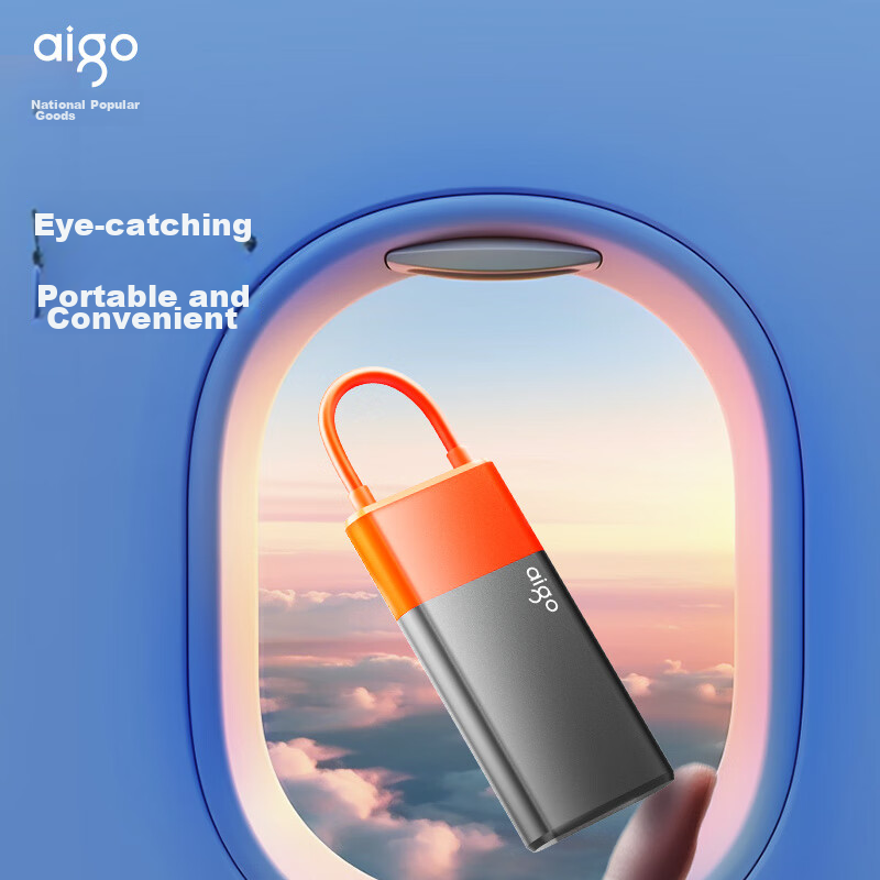 Aigo 2TB Portable SSD S10 - 1000MB/s Speed