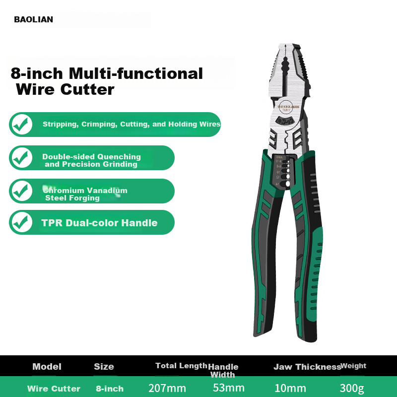 Baolian Multi-Functional Wire Pliers