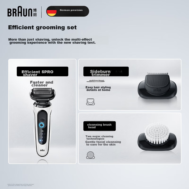 BRAUN 5 Series Pro Shaver Gift Set for Men
