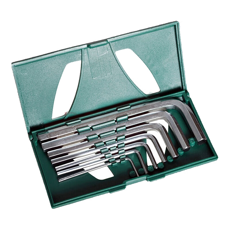 SATA 7-Piece Metric Folding Hex Key Set 1.5-6mm