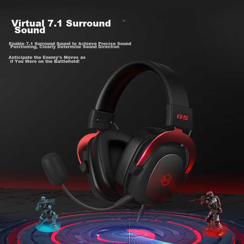 EDIFIER HECATE G5 Gaming Headset - 7.1 Channel Wired