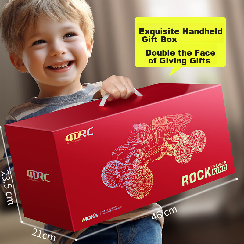 4DRC FARIOEUS 6-Wheel Off-Road Remote Control Car