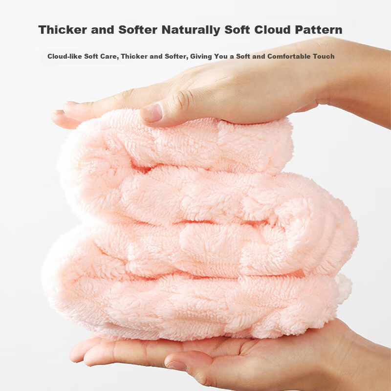 Baoshi Thickened Quick-Dry Hair Drying Cap for Adults