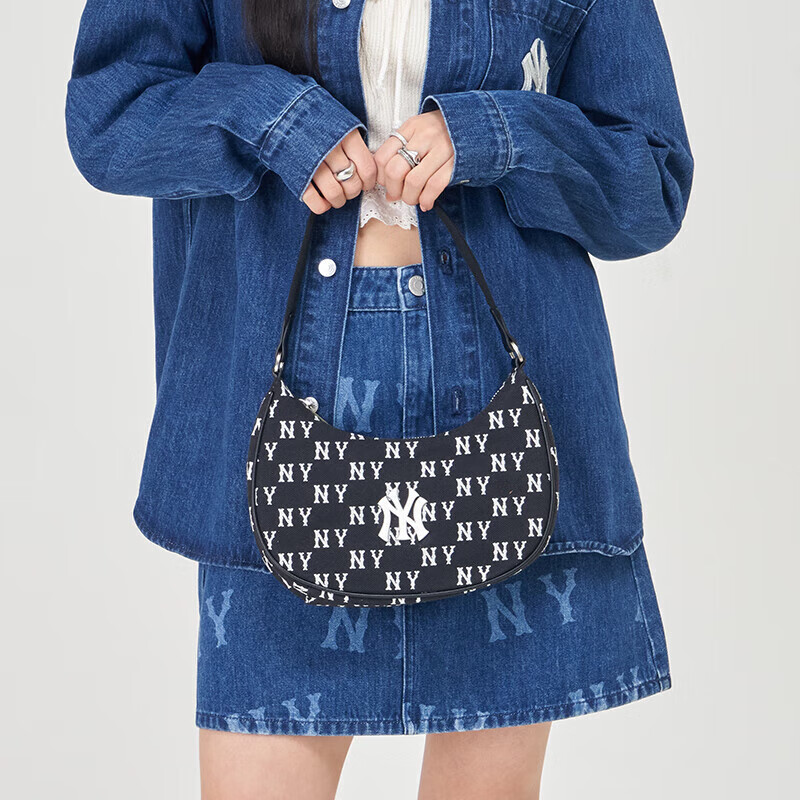 MLB Vintage Floral Yulan Crossbody Bag - New York Yankees