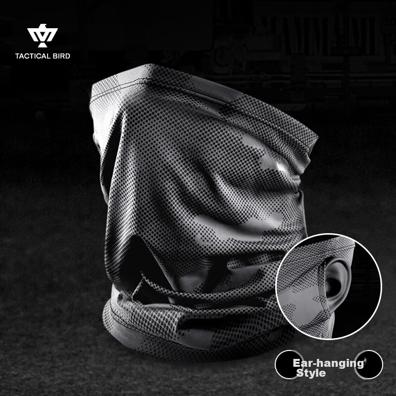 ZSJAY Wide-Brimmed UV Face Mask for Men